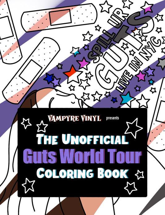 PREORDER_The Unofficial GUTS: World Tour Coloring Book - 100+ Unique Coloring Pages