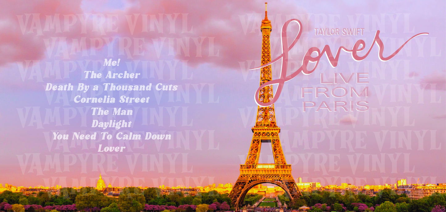 Lover (Live From Paris) Custom Gatefold