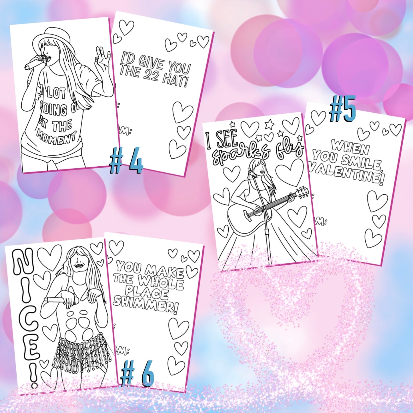 Valentine’s TAY Cards Set